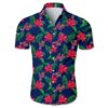 Atlanta Braves Hawaiian Shirt Tropical Flower Gift For Fans, MLB Hawaiian Shirt