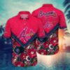 Atlanta Braves MLB Flower Hawaii Shirt 11, MLB Hawaiian Shirt