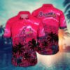 Atlanta Braves MLB Flower Hawaii Shirt 4, MLB Hawaiian Shirt