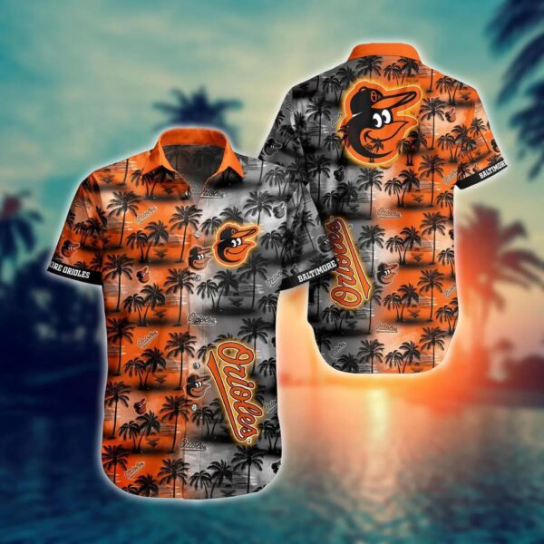 Baltimore Orioles -Hawaii Style Shirt, MLB Hawaiian Shirt