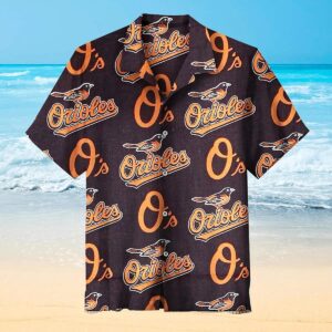 Baltimore Orioles Hawaiian Shirt 4, MLB Hawaiian Shirt