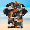 Baltimore Orioles Mlb Hawaiian Graphic Print Short Sleeve Hawaiian Shirt, MLB Hawaiian Shirt