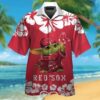 Boston Red Sox & Baby Yoda Hawaiian Shirt, MLB Hawaiian Shirt