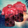Boston Red Sox MLB Flower Hawaii Shirt, MLB Hawaiian Shirt