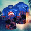 Chicago Cubs MLB Flower Hawaii Shirt 1, MLB Hawaiian Shirt