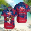 Chicago Cubs Personalized Hawaiian Shirt – Custom Name, MLB Hawaiian Shirt
