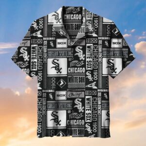 Chicago White Sox Baseball Hawaiian Shirt, MLB Hawaiian Shirt
