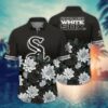 Chicago White Sox Flower Hawaii Shirt For Fans, Summer Baseballl Shirts, MLB Hawaiian Shirt