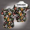 Chicago White Sox MLB Tropical Fruit And Flowers 3D Hawaiian Shirt, MLB Hawaiian Shirt