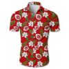 Cincinnati Reds Hawaiian Shirt Tropical Flower Gift For Fans, MLB Hawaiian Shirt