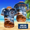 Custom Name MLB Houston Astros Tropical Beach Whale 3D Hawaiian Shirt, MLB Hawaiian Shirt