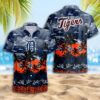 Detroit Tigers Hawaiian Shirt Trending Summer. Gift For Detroit Tigers Fan, MLB Hawaiian Shirt