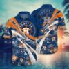 Houston Astros MLB Baseball Team Logo And W Pattern Blue 3D Hawaiian Shirt, MLB Hawaiian Shirt