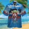 Los Angeles Angels & Baby Yoda Hawaiian Shirt, MLB Hawaiian Shirt