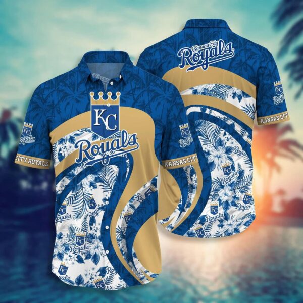 Kansas City Royals MLB Hawaiian Shirt 2, MLB Hawaiian Shirt
