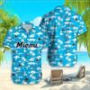 MLB Miami Marlins Special Design For Summer 3D Hawaiian Shirt, MLB Hawaiian Shirt