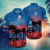 Los Angeles Dodgers Vintage Beach Sunset Hawaiian Shirt, MLB Hawaiian Shirt