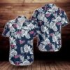 Minnesota Twins Tropical Flower Short Sleeve Hawaiian Shirt, MLB Hawaiian Shirt