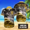 Custom Name MLB San Diego Padres Tropical Beach Whale 3D Hawaiian Shirt, MLB Hawaiian Shirt