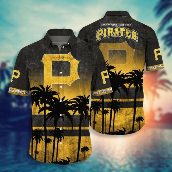 MLB Pittsburgh Pirates New Design Hawaiian Shirt, MLB Hawaiian Shirt