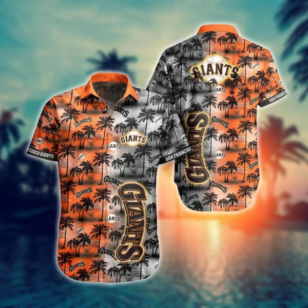 San Francisco Giants -Hawaii Style Shirt, MLB Hawaiian Shirt