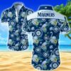 Mlb Seattle Mariners Hawaiian Graphic Print Short Sleeve Hawaiian Shirt, MLB Hawaiian Shirt