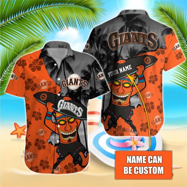 San Francisco Giants MLB-Hawaiian Shirt Custom, MLB Hawaiian Shirt