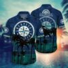 Seattle Mariners Hawaiian Shirt, MLB Hawaiian Shirt
