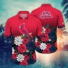 St. Louis Cardinals Flower Hawaii Shirt For Fans, Summer Baseball Shirts, MLB Hawaiian Shirt