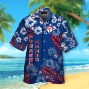 Texas Rangers Hawaiian Shirt 2, MLB Hawaiian Shirt