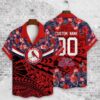 St. Louis Cardinals MLB Flower Pattern Summer Custom Hawaiian Shirt, MLB Hawaiian Shirt