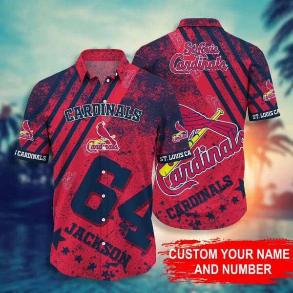 St. Louis Cardinals MLB-Personalized Hawaiian Shirt, MLB Hawaiian Shirt