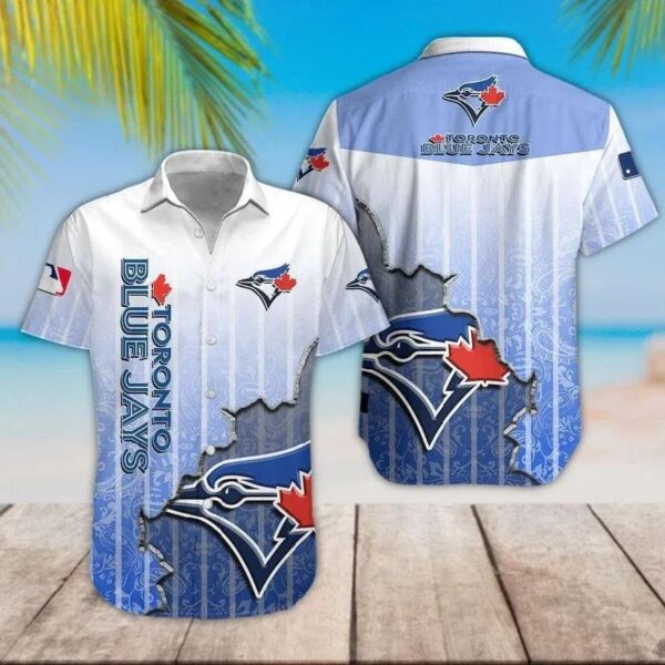 Toronto Blue Jays 3D Hawaiian Shirt, MLB Hawaiian Shirt