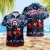 Washington Nationals Hawaiian Shirt Trending Summer. Gift For Washington Nationals Fan, MLB Hawaiian Shirt