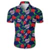 Washington Nationals Hawaiian Shirt Tropical Flower Gift For Fans, MLB Hawaiian Shirt