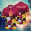 Arizona State Sun Devils Flower Hawaii Shirt For Fans, Summer Football Shirts, NCAA Hawaiian Shirt