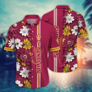 Arizona State Sun Devils NCAA Hawaiian Shirt, NCAA Hawaiian Shirt