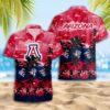 Arizona Wildcats Hawaiian Shirt Trending Summer, NCAA Hawaiian Shirt