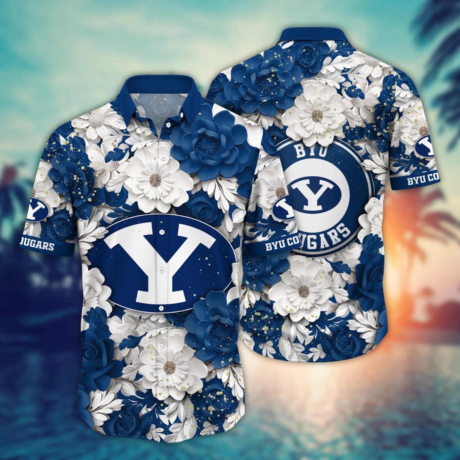 BYU Cougars NCAA Hawaiian Shirt