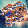 Boise State Broncos Flower Hawaii Shirt, NCAA Hawaiian Shirt