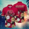 Boston College Eagles Flower Hawaii Shirt For Fans, Summer Football Shirts, NCAA Hawaiian Shirt