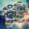 California Golden Bears Flower Hawaiian Shirt, NCAA Hawaiian Shirt