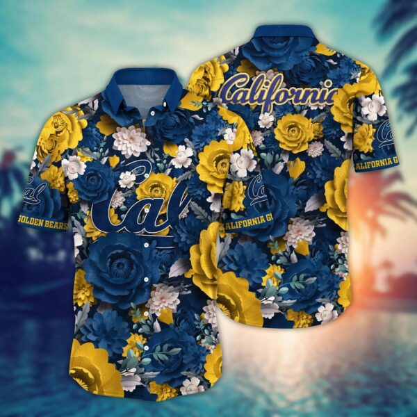 California Golden Bears NCAA Hawaiian Shirt 3, NCAA Hawaiian Shirt
