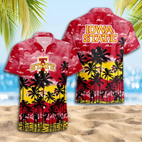 Iowa State Cyclones Hawaiian Shirt Trending Summer, NCAA Hawaiian Shirt