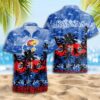 Kansas Jayhawks Hawaiian Shirt Trending Summer, NCAA Hawaiian Shirt