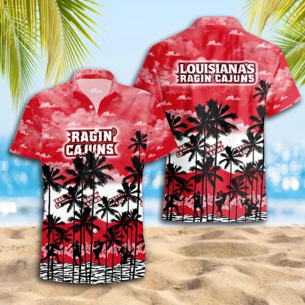 Louisiana Ragin_ Cajuns Hawaiian Shirt Trending Summer, NCAA Hawaiian Shirt