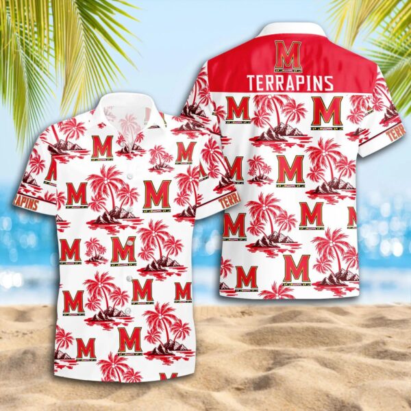 Maryland Terrapins Hawaii Shirt, NCAA Hawaiian Shirt