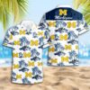 Michigan Wolverines Hawaii Shirt, NCAA Hawaiian Shirt
