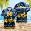 Michigan Wolverines Hawaiian Shirt Trending Summer, NCAA Hawaiian Shirt
