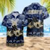 Navy Midshipmen Hawaiian Shirt Trending Summer, NCAA Hawaiian Shirt